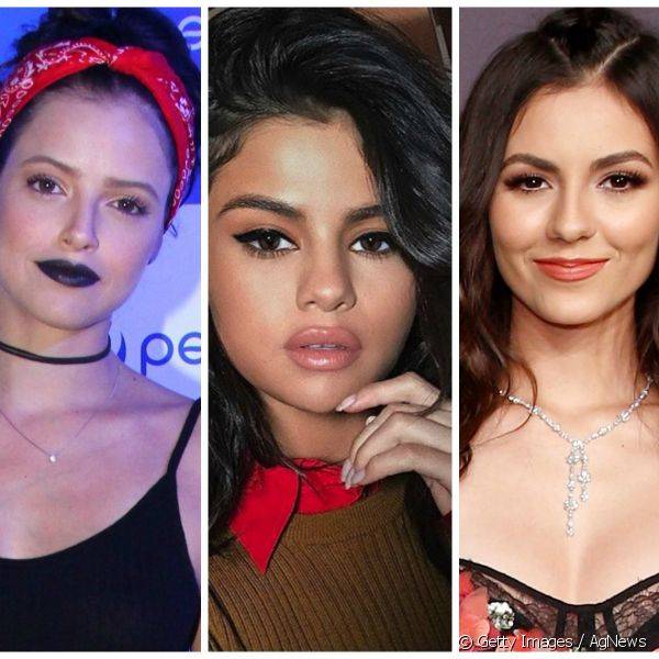 Melhores maquiagens e unhas da semana: confira produ??es de famosas como Agatha Moreira, Selena Gomez e Victoria Justice!